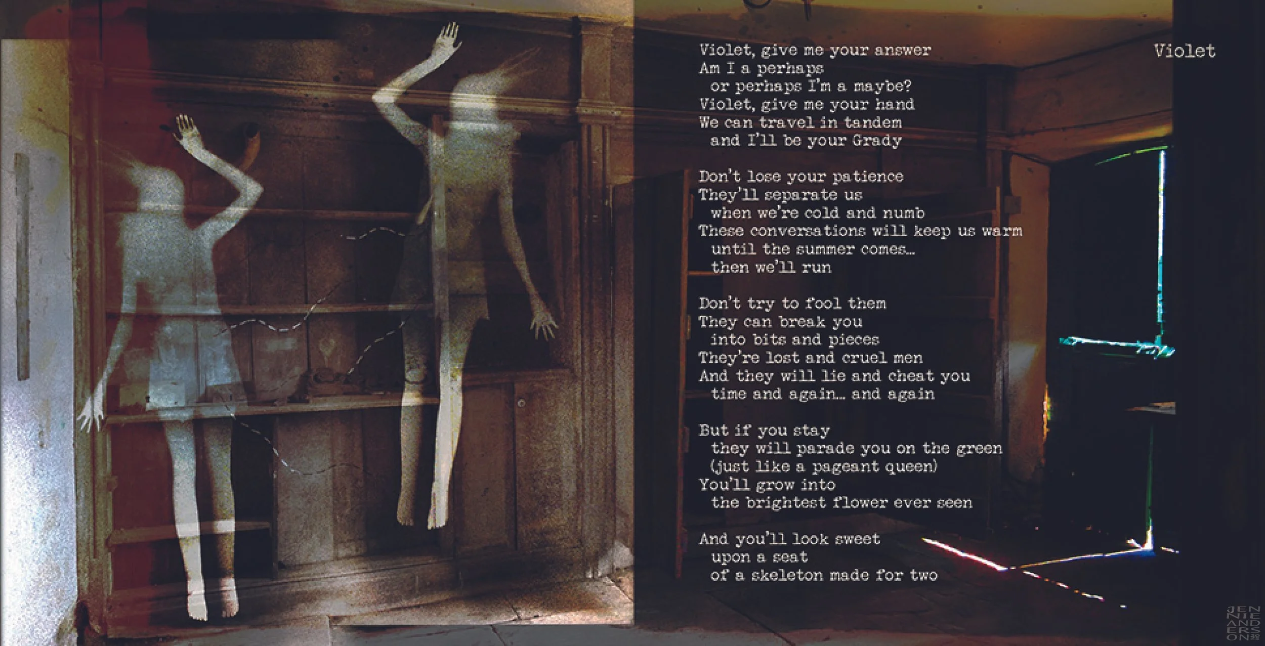 Inner booklet artwork & layout design for 'Clockwork Tulpa', the second album by UK Prog-Rock band CIRCU5.  
Design © Jennie Anderson 2025.