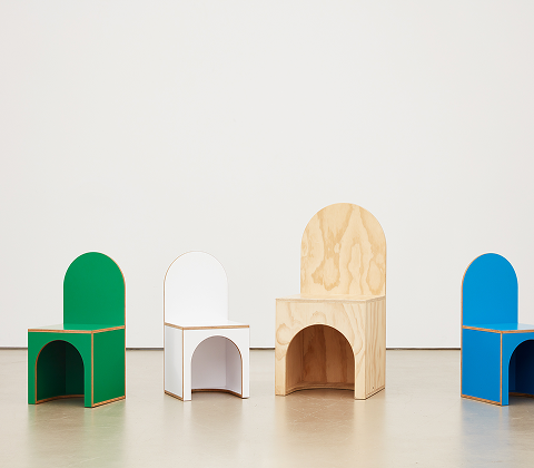 Kids Modular Chairs (5)  
 12.5”W x 13”D x 25”H