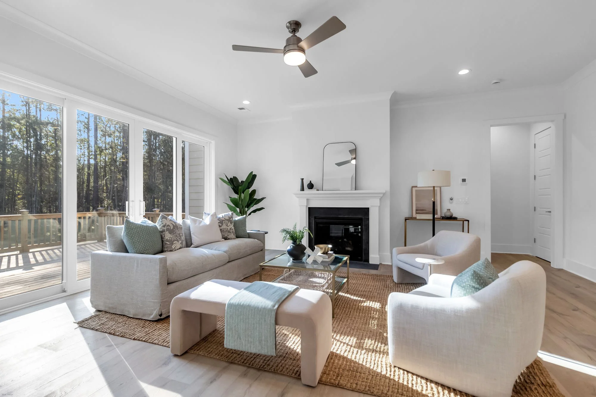 living room with couch, and chairs - home staging mistakes