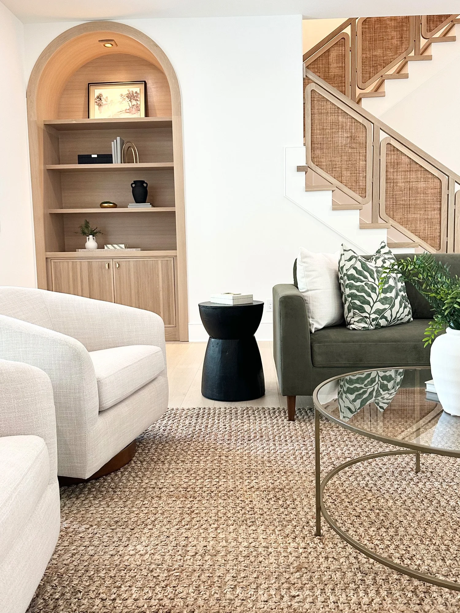 chairs and coffee table