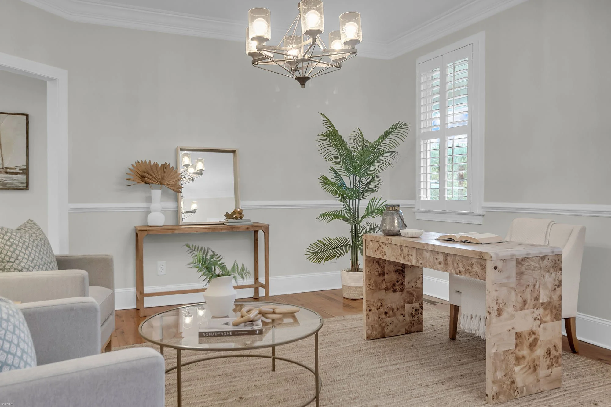 home office in charleston, sc - real estate home staging