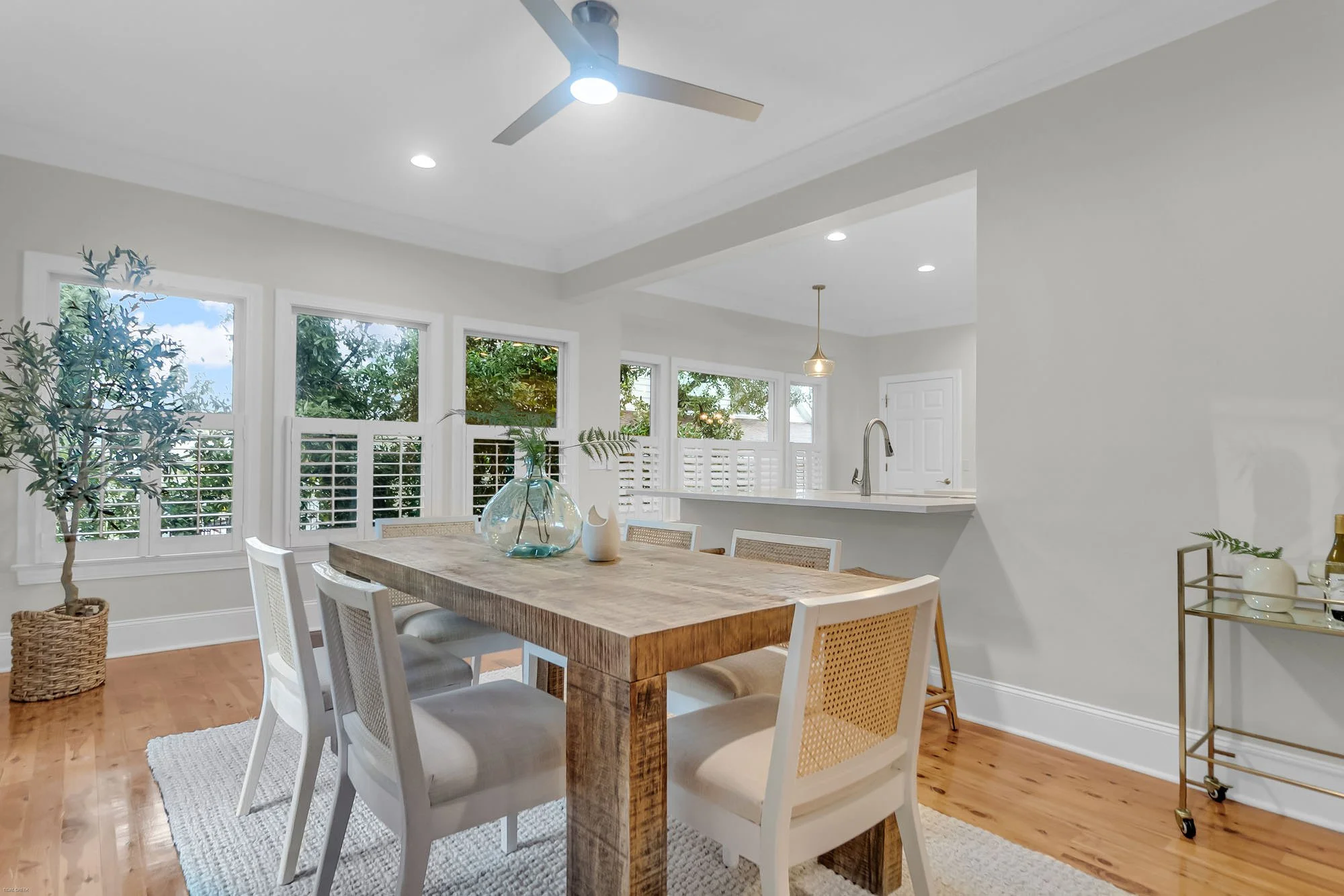 dining room table and chairs