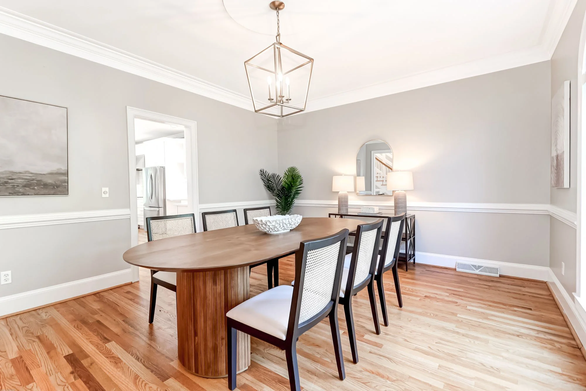dining room table and chairs - home staging tips charleston, SC