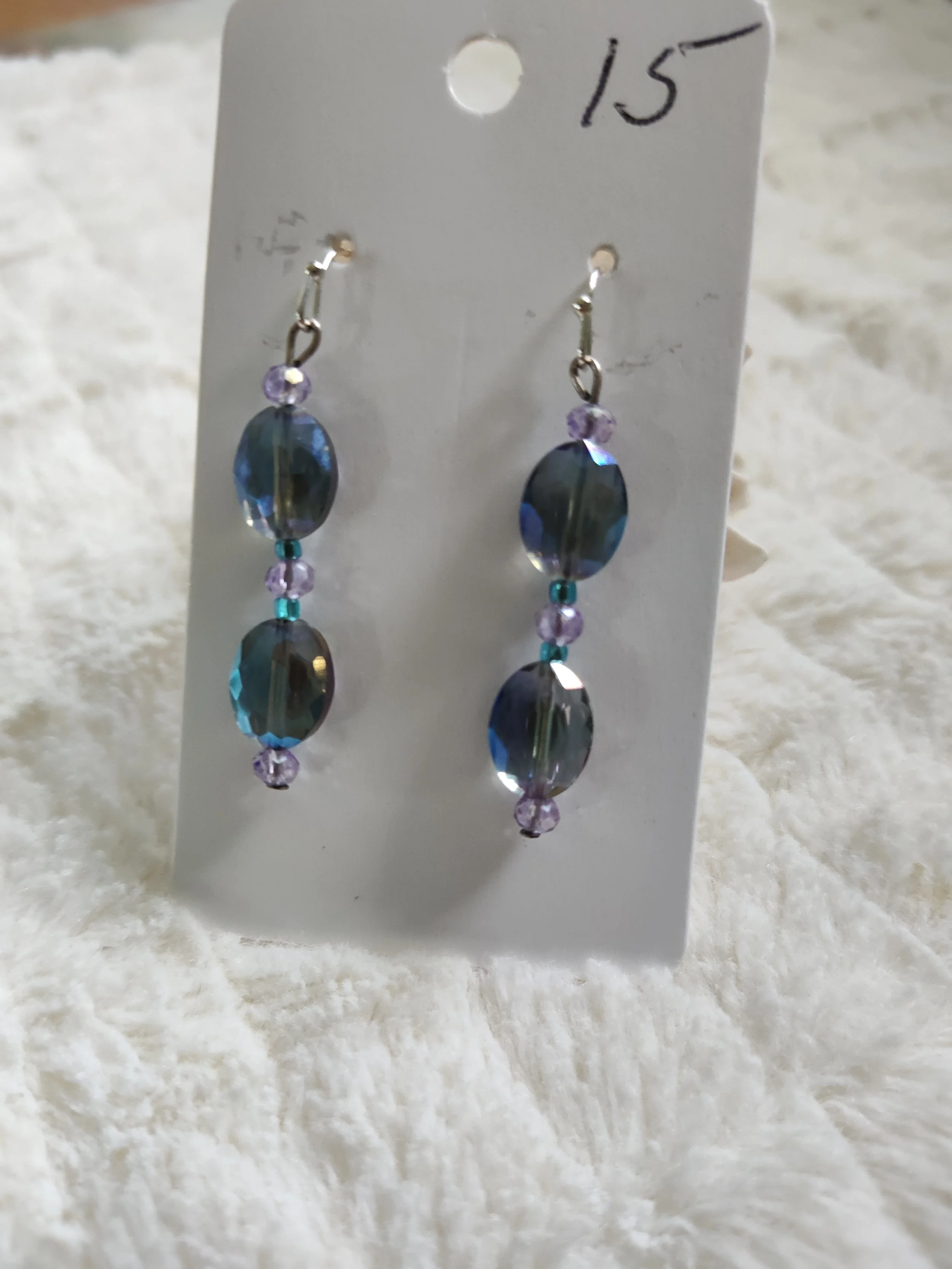 RAINBOW DROPS PRISM EARRINGS