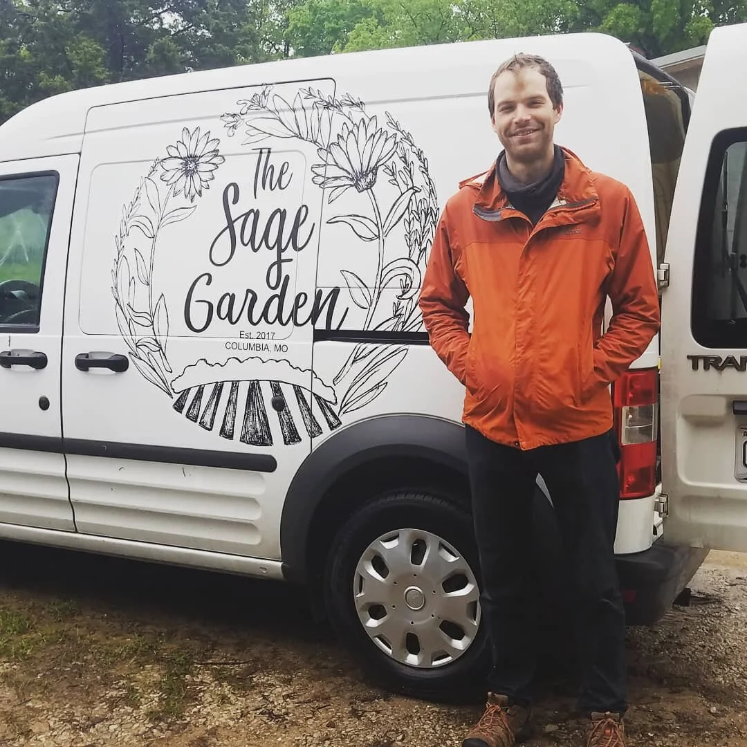 LOVING our logo on our new air conditioned delivery van 🤣 Thanks to SignCo in Columbia, Mo!

For the past few years we have delivered our lettuce with our old farm truck. Brandt would start as early as possible to try to get everything delivered bef
