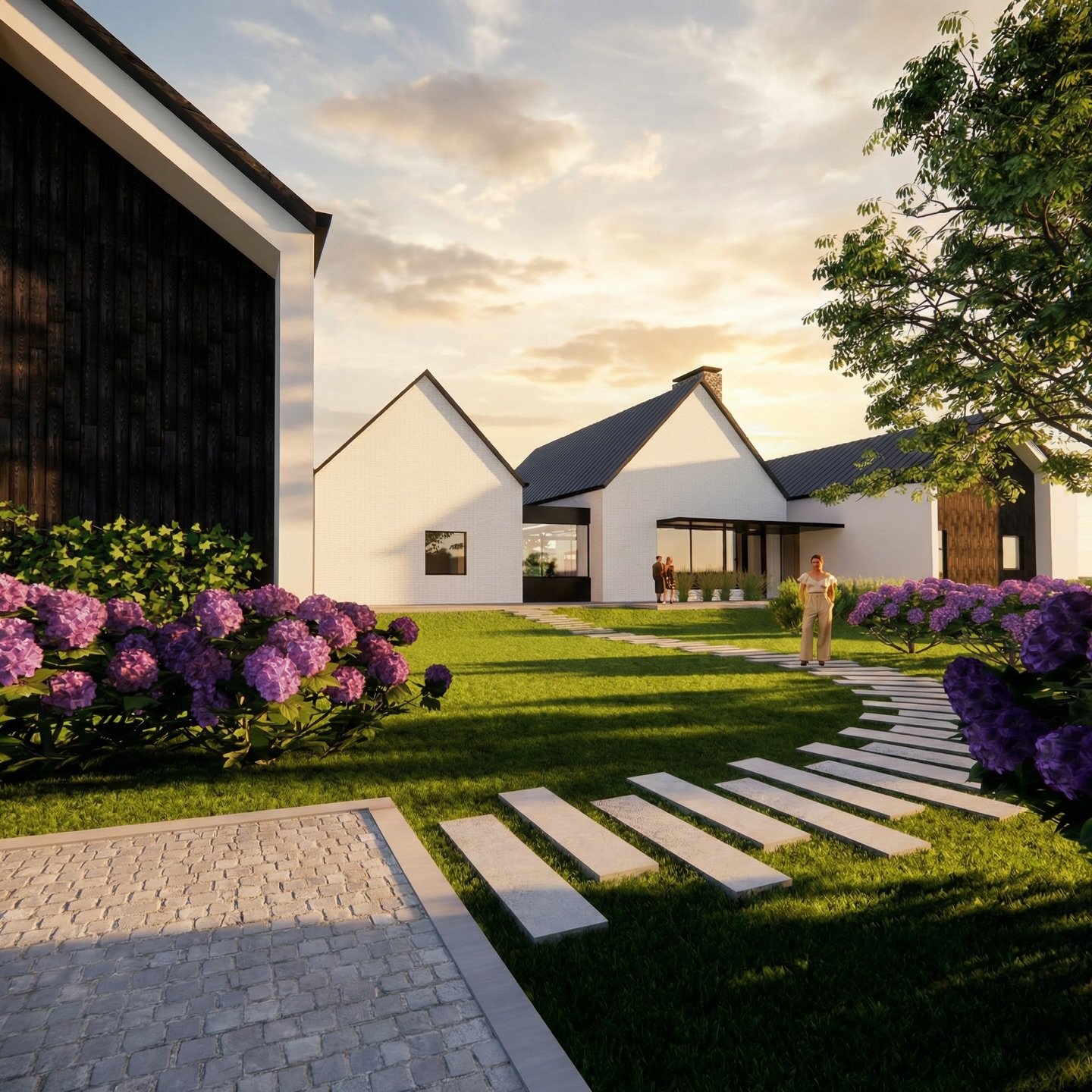 Experimenting with using AI to enhance our renderings.
Bramlett Road House.  Greer, SC
.
.
.
.
.
#AI #architecture #design #rendering