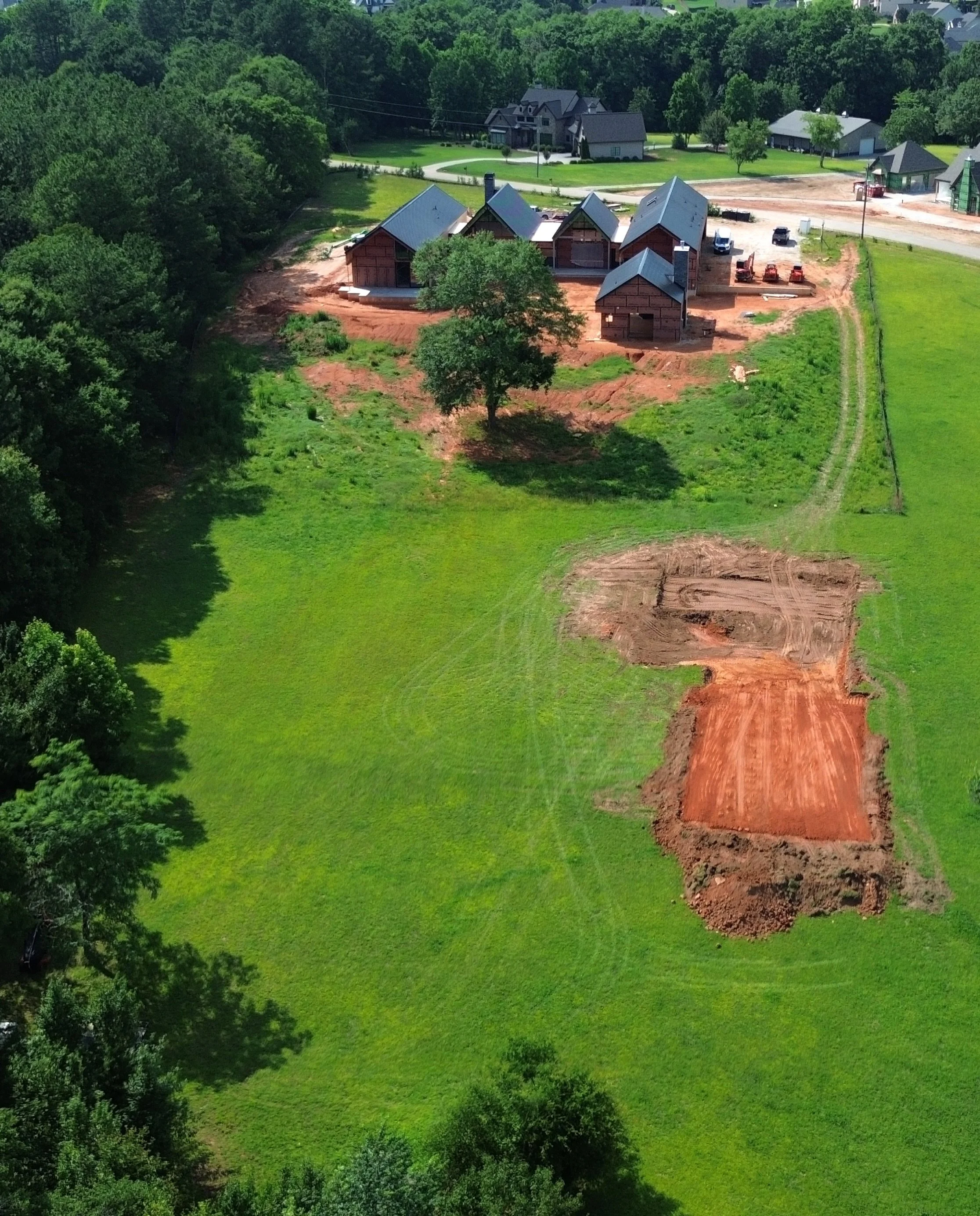 Bramlett Road House
Construction progress 
@cobblestone_homes 
.
.
.
.
.
#architecture #construction #residential #design