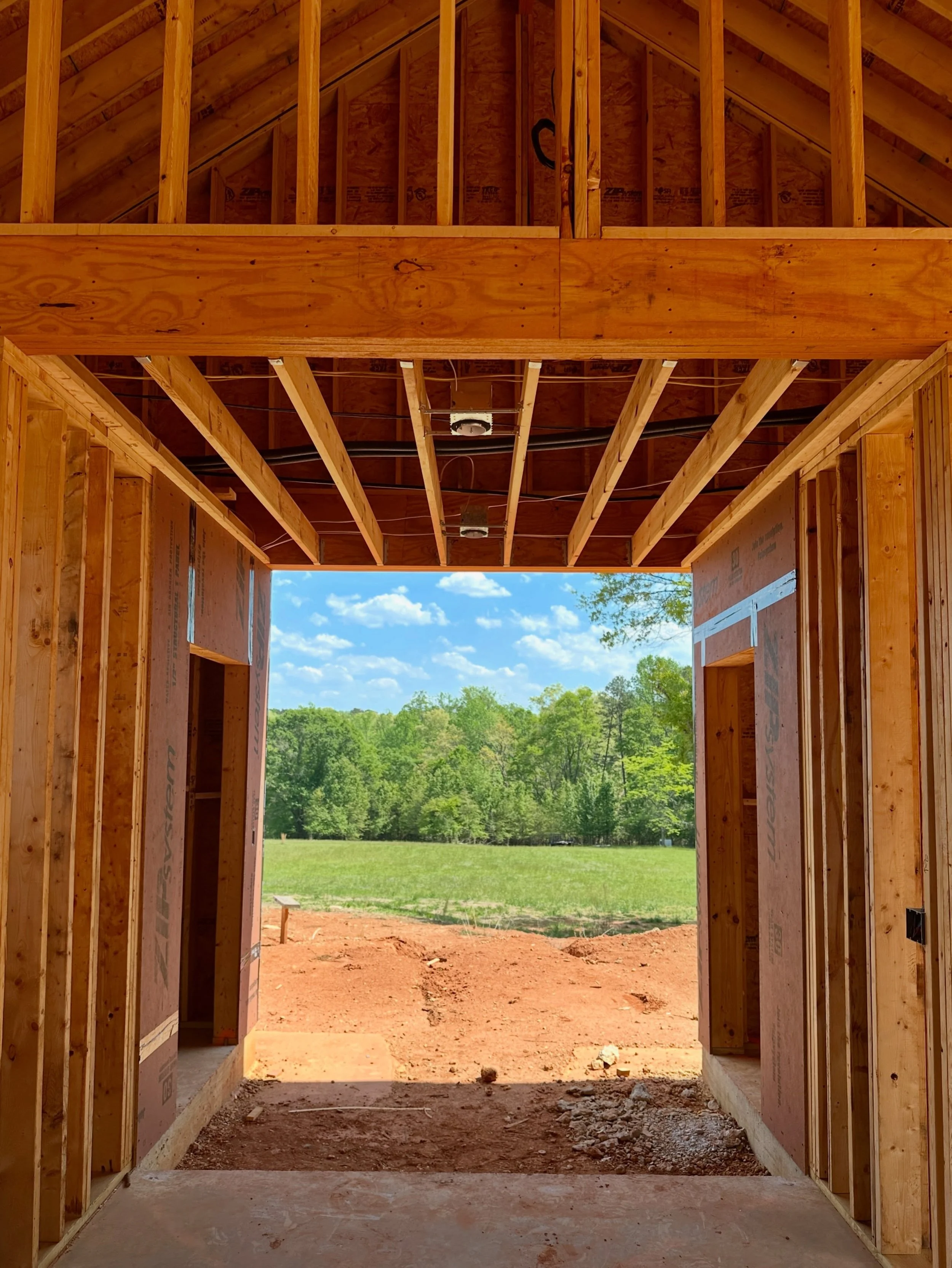 Bramlett Road House
Construction progress 
.
.
.
.
.
#architecture #construction #residential #design