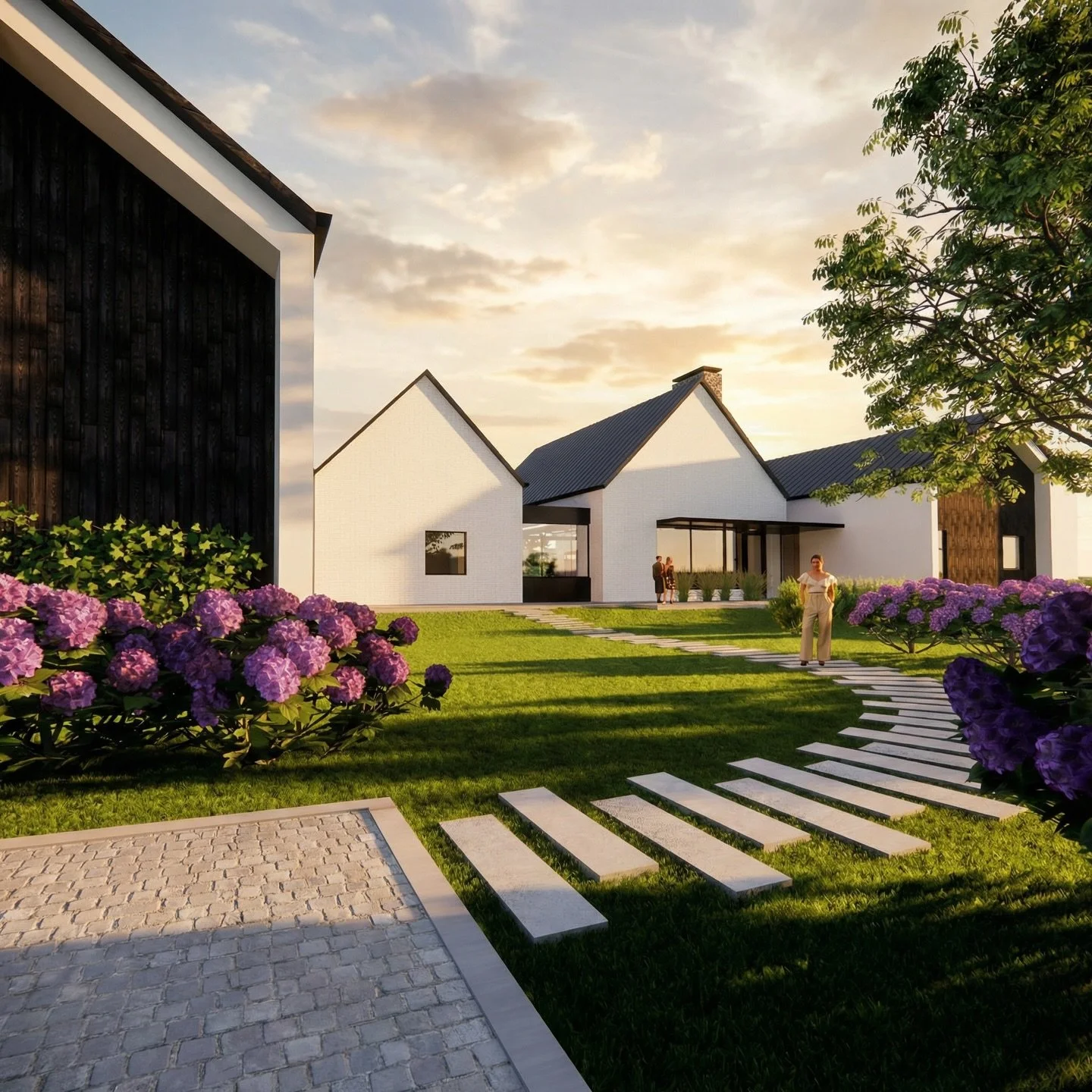 Experimenting with using AI to enhance our renderings.
Bramlett Road House.  Greer, SC
.
.
.
.
.
#AI #architecture #design #rendering