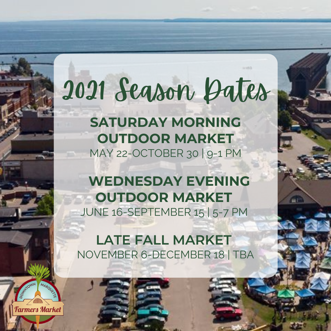Downtown Marquette Farmers Market Announces 2021 Season Dates and Applications — Downtown Marquette Downtown Marquette Farmers Market Announces 2021 Season Dates and Applications — Downtown Marquette