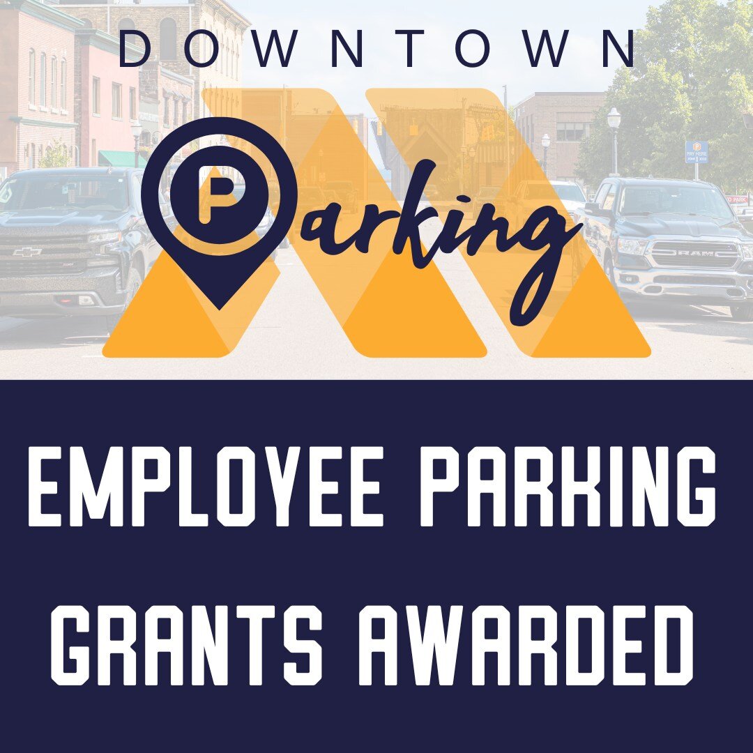 We are happy to announce we had many applications for our part-time employee parking grant, and the MDDA parking committee has expanded the recipients to 14 downtown businesses! 

If you missed out this time, make a note for next November when the gr