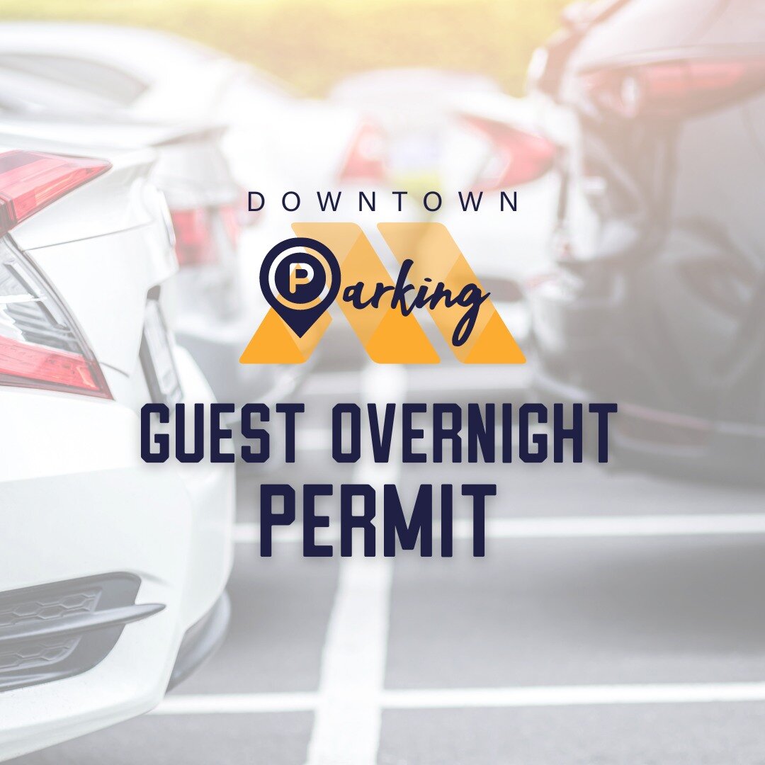 The DDA has a new temporary parking permit, the &ldquo;Guest Overnight Permit&rdquo;. This permit is for the UPPER LEVEL of the Bluff St. Parking Ramp only. 🚦🚗

The permit is $10 and is valid from 6 a.m. on the date of purchase until the following 