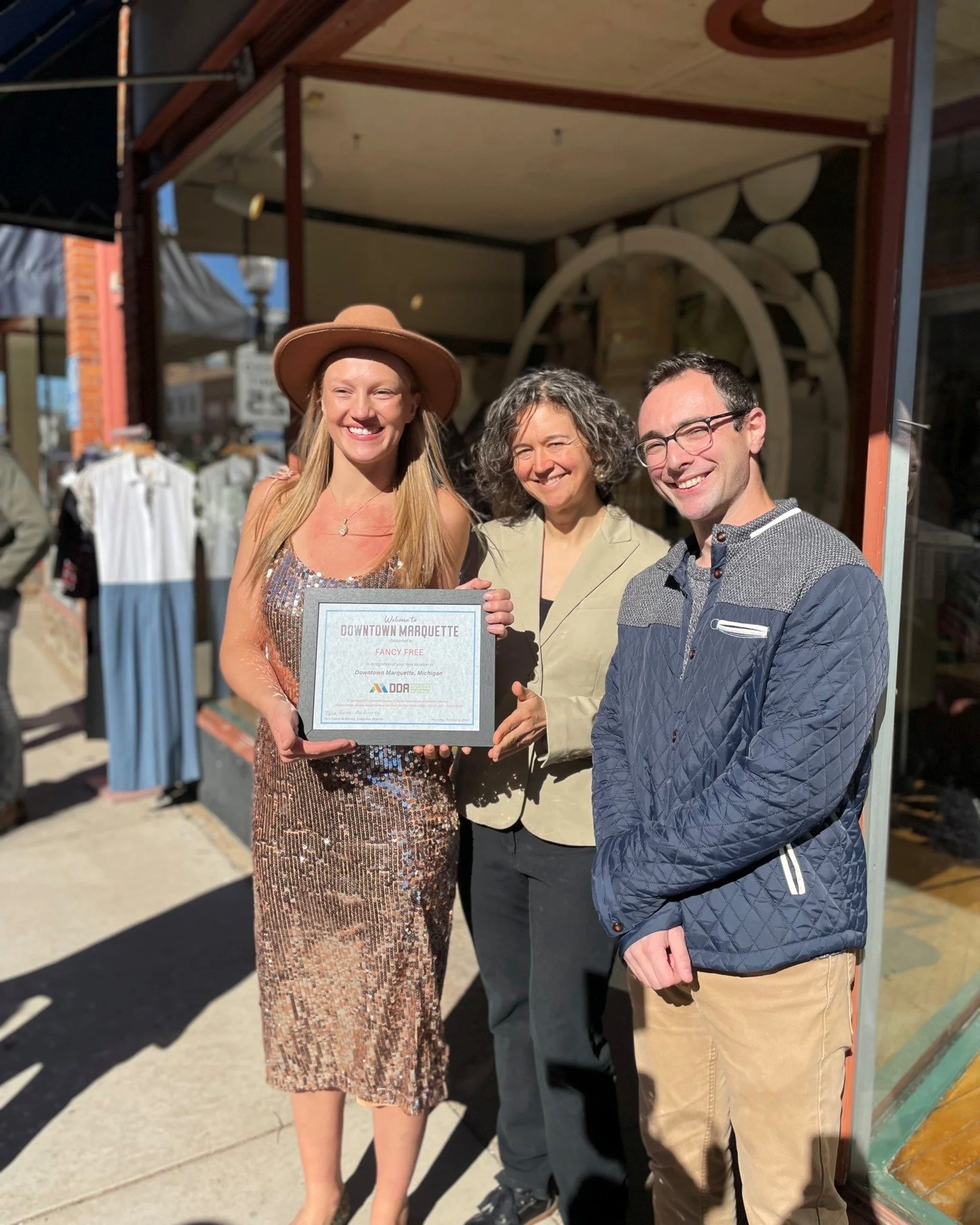 🔥 Welcome to Downtown Marquette, @fancyfreehq! 🔥

Located at 110 W. Washington St., Fancy Free is a new curated resale shop that celebrates creative expression in all its forms, through unique resale finds, live music, and local art. Their mission: