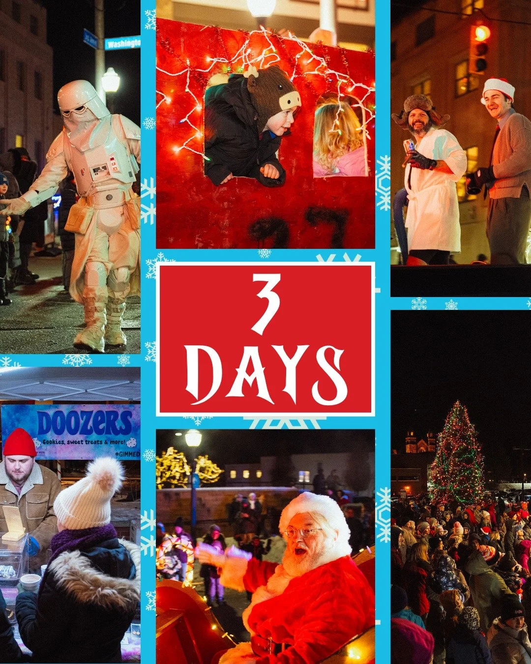 🎄 We&rsquo;re just 3 days away! 🎄

The Downtown Marquette Holiday Parade &amp; City Tree Lighting is happening this Friday, December 5 from 6&ndash;8 PM! We&rsquo;re kicking off the holiday season with a festive parade, live music, local vendors, a