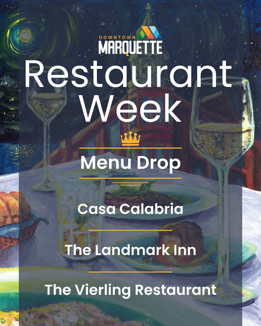 🍽️ More featured Restaurant Week Menus Are Here!

We&rsquo;re halfway through Downtown Marquette Restaurant Week, and today&rsquo;s menu drop features some of the historic staples of our downtown dining scene. These restaurants have long been favori