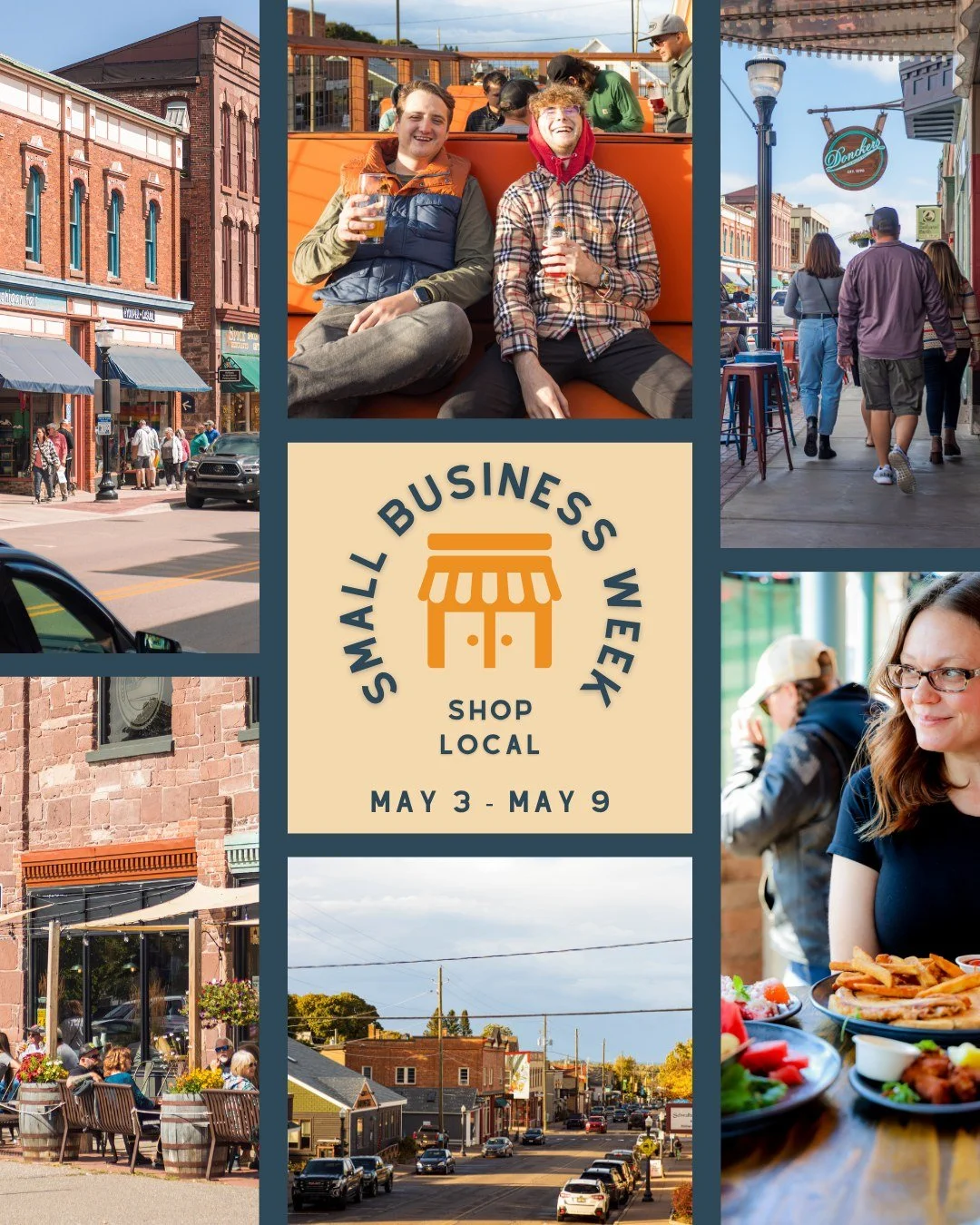 It&rsquo;s Small Business Week! This is a time set aside nationally to recognize the role small businesses play in shaping our communities. 🛍️🍽️

In Downtown Marquette, small businesses are more than storefronts. They are the people you know, the p
