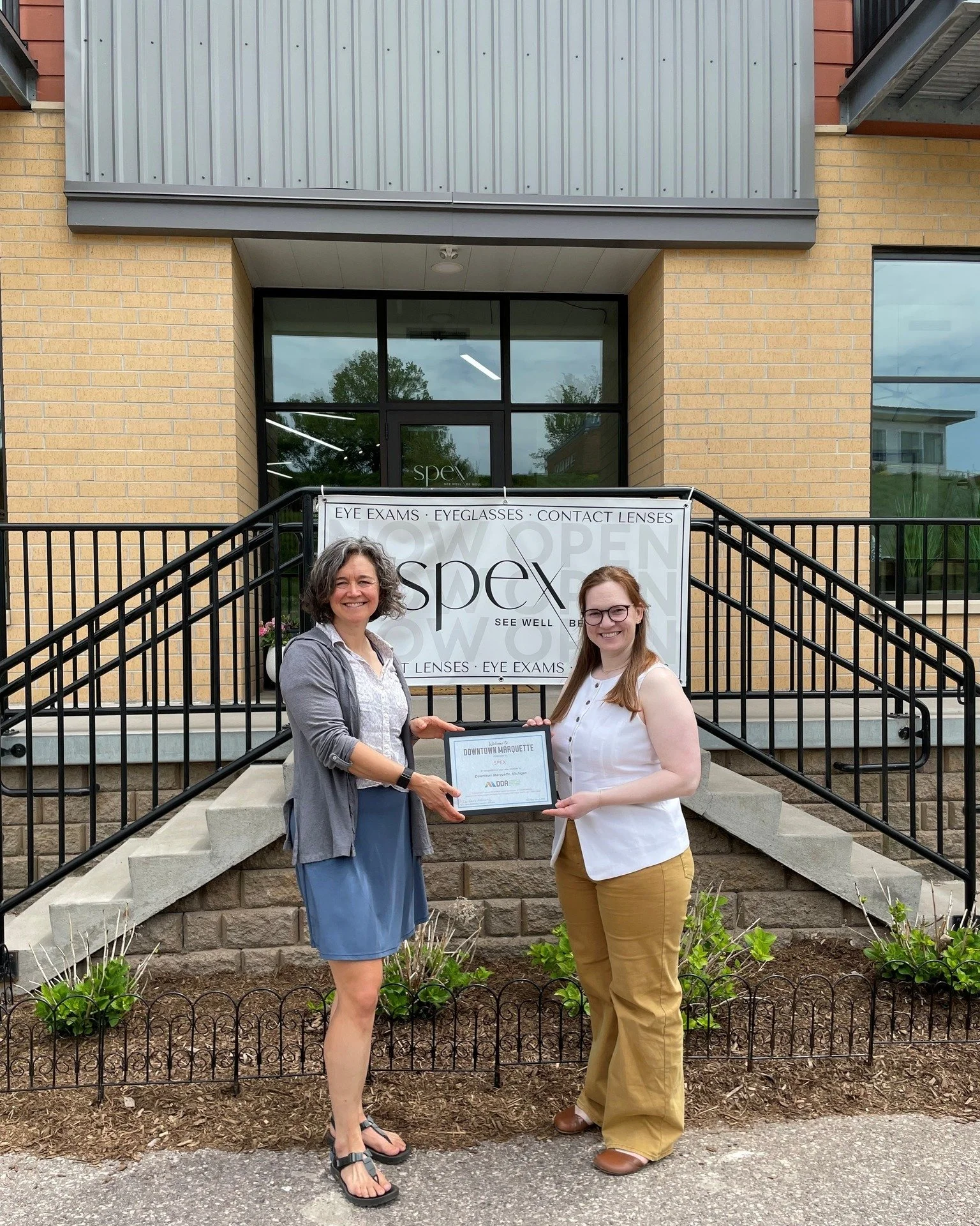 👓 Please join us in welcoming @spexmqt to Downtown Marquette! 👓

Located at 407 S. Lakeshore Boulevard, Spex is helping our community "See well, be well" with comprehensive eye care and eyewear services led by Dr. Anna Krause.

The new pr