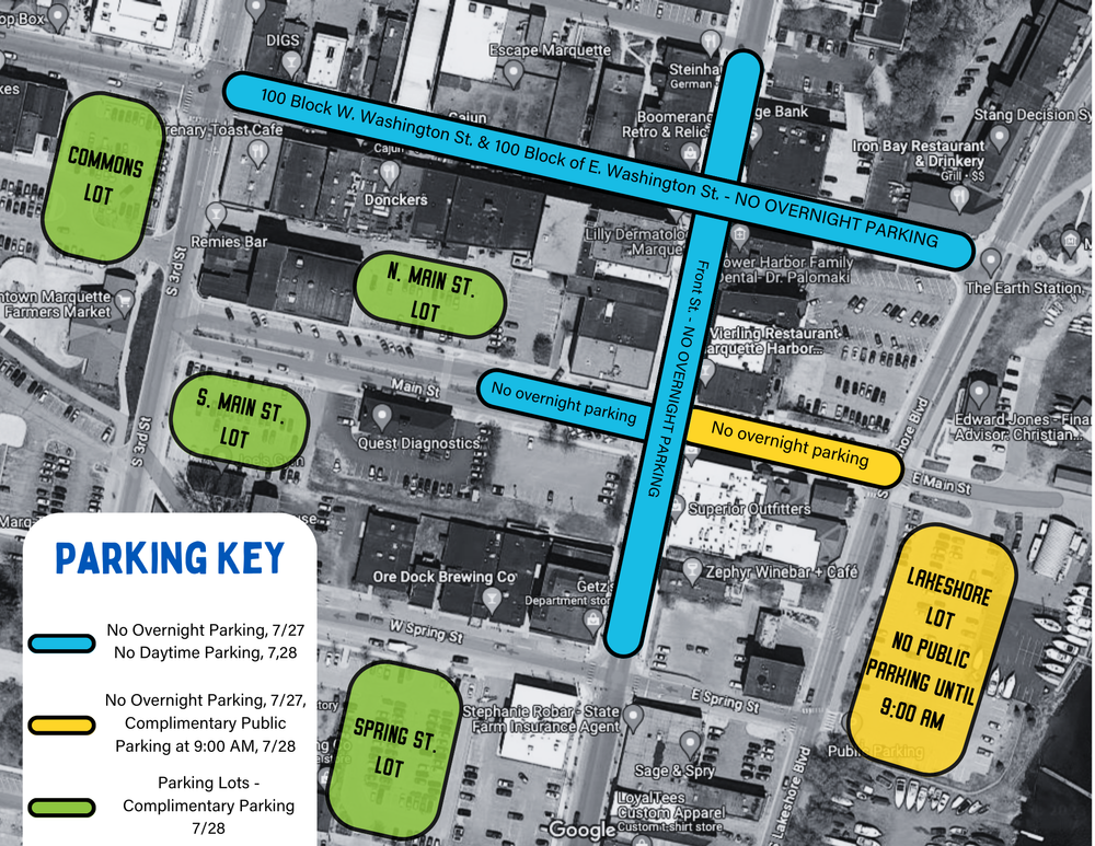 Blueberry Festival — Downtown Marquette
