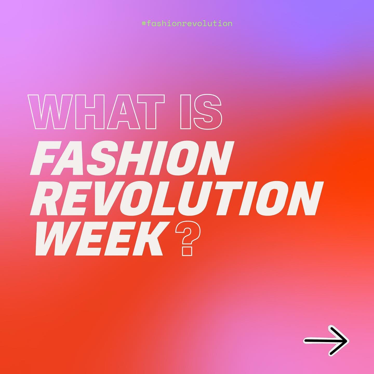 It&rsquo;s Fashion Revolution Week! Fashion Production is harmful for people and the planet on many levels. The annual campaign is spotlighting the dark sides and shines a light on solutions and ideas forming a better fashion industry of tomorrow. 

