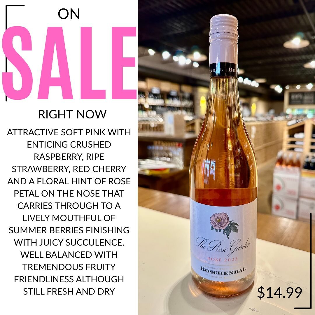 A beautiful South African Rose makes a great addition to any summer evening! Cheers!

#wibe #rosewine #southafricanwine #winesale #shoplocal #shopsmallbusinesses #shoplocalmn