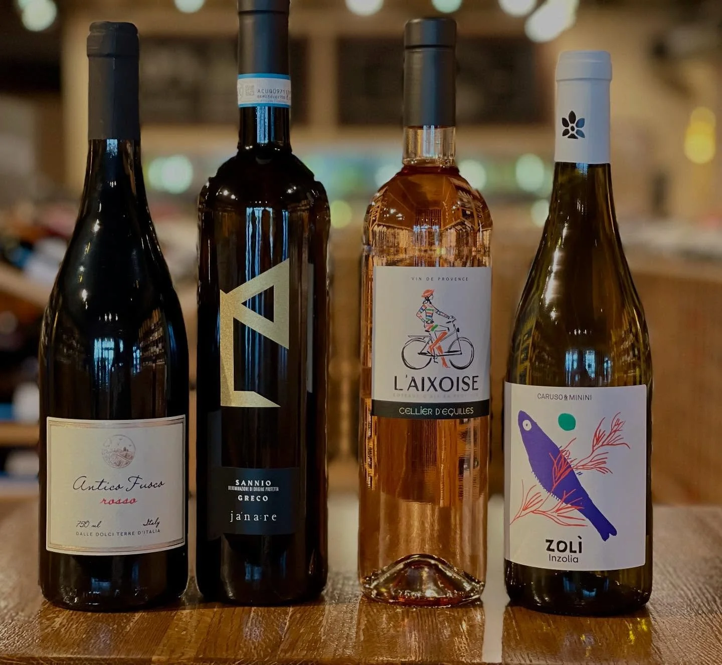 We’re pouring four fantastic new wines tonight - perfect for summer! Join us and Rue 38 Wine and Spirits for this great mix of options. Pop in anytime between 4-7pm.
#wine #winetasting #italianwine #rosé #weekend #weekendvibe #summerwi