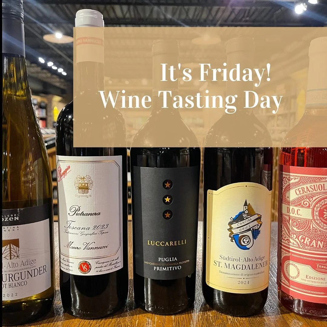 Rootstock Wine Company will be with us today pouring a standout selection of wines! Stop in and sample one from 4-7. 

#wine #winetasting #winelover #weekend #weekendwinetasting #weekendwine #italianwine #shoplocal #shoplocalmn #shopsmall #shopsmallb
