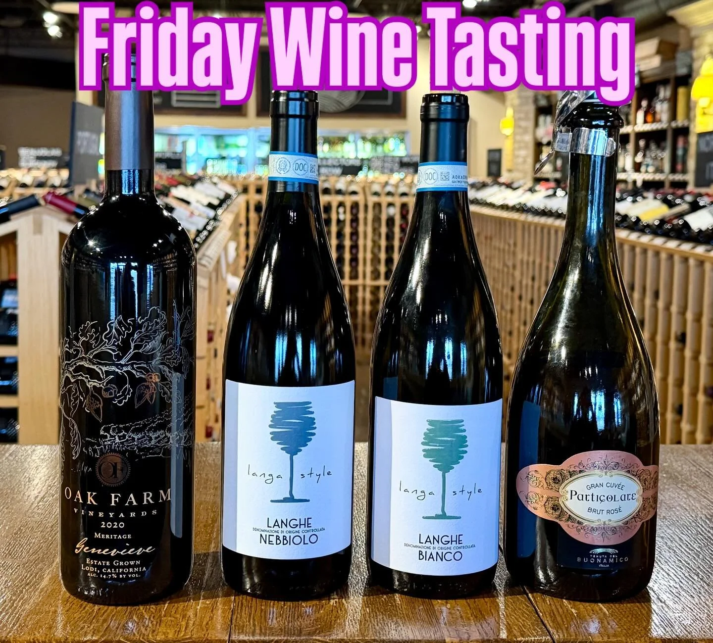 Join us from 4-7 tonight. Try one of our new reds and a new bubbly! 
@domacevinowine will be pouring for us. 
Cheers to the weekend! 🍷
#wine #winetasting #weekend #weekendwinetasting #shoplocal #shopsmall #shoplocalmn