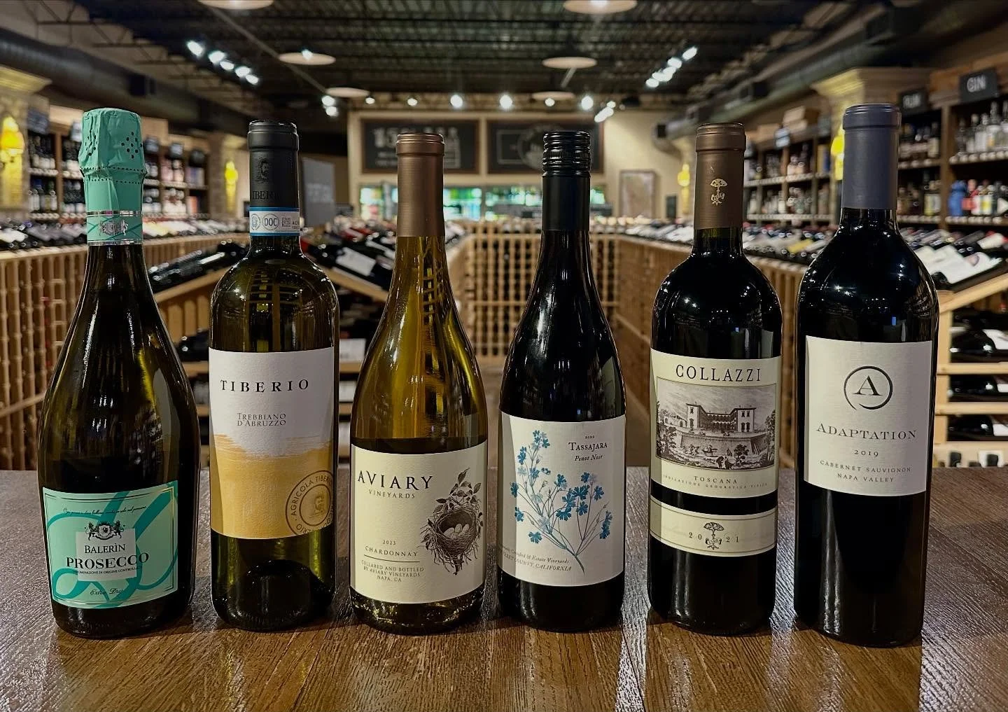 Huge Lineup for tonight&rsquo;s tasting!
Join us from 4-7 and find a new favorite or get your Thanksgiving selections sorted. 
Cheers!🥂 

#wine #winetasting #wineshop #chardonnay #prosecco #pinotnoir #cabernet #italianredwine #shopsmall #shoplocal #