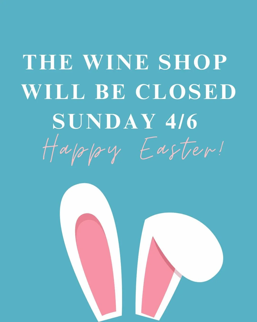 We have tons of great wines to round out your Easter feasts - stop in Friday or Saturday to find the perfect pairing!