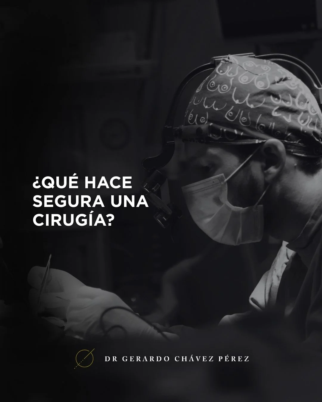 La seguridad en una cirug&iacute;a no es un detalle, es la base de todo.
No empieza en el quir&oacute;fano ni termina al salir de &eacute;l.

Empieza con una valoraci&oacute;n correcta, con un plan claro,
con instalaciones adecuadas y con acompa&ntil