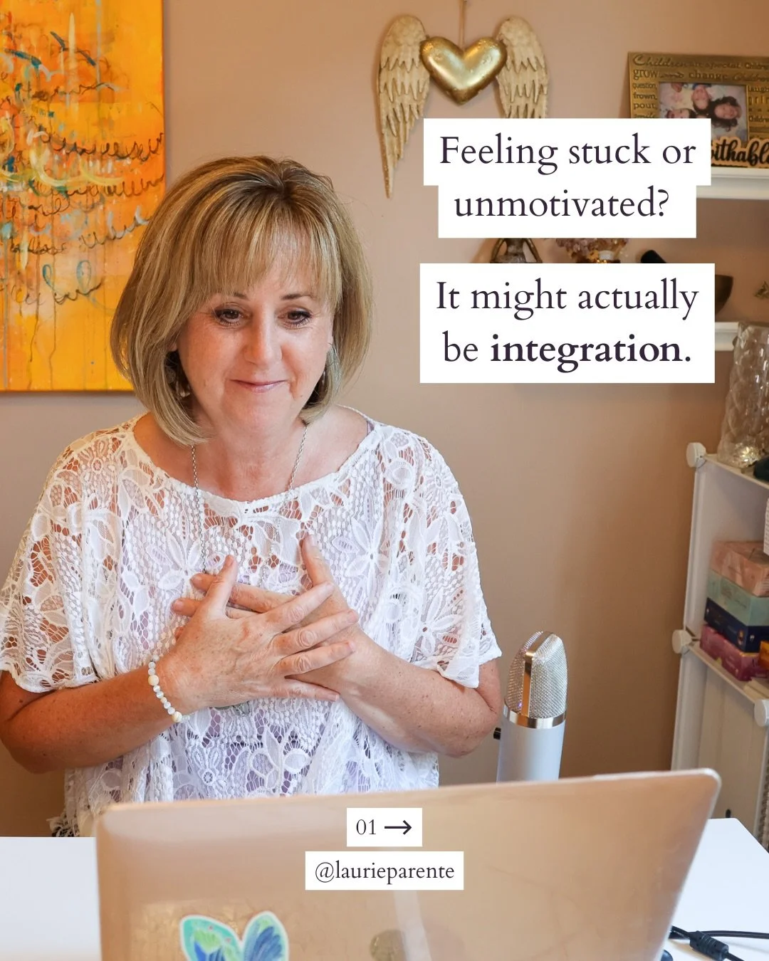 Integration is one of the most misunderstood aspects of the healing journey. 

This is where your body and your nervous system catch up to what you&rsquo;ve already moved through energetically. 

I have a tool to help you with this. 
Comment or messa