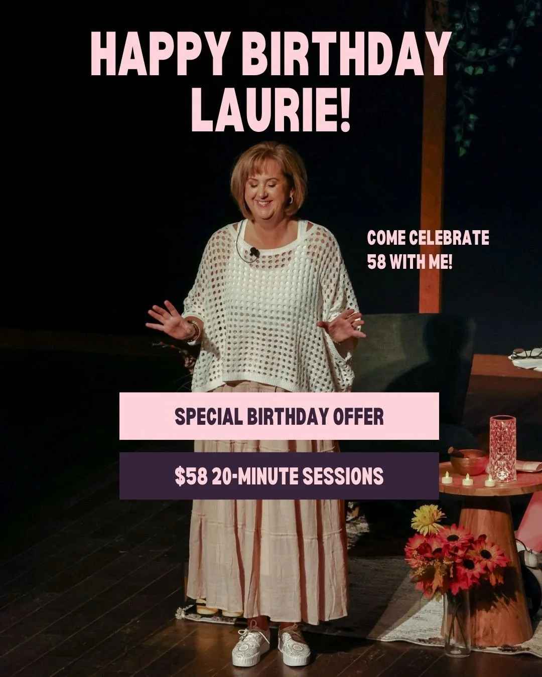 It&rsquo;s the end of my Birthday week (and month!)

It&rsquo;s the time of year where I offer mini sessions, and I fall into such gratitude for the bravery of the souls that step forward and open their hearts to expansion and wisdom. 

The offer rem