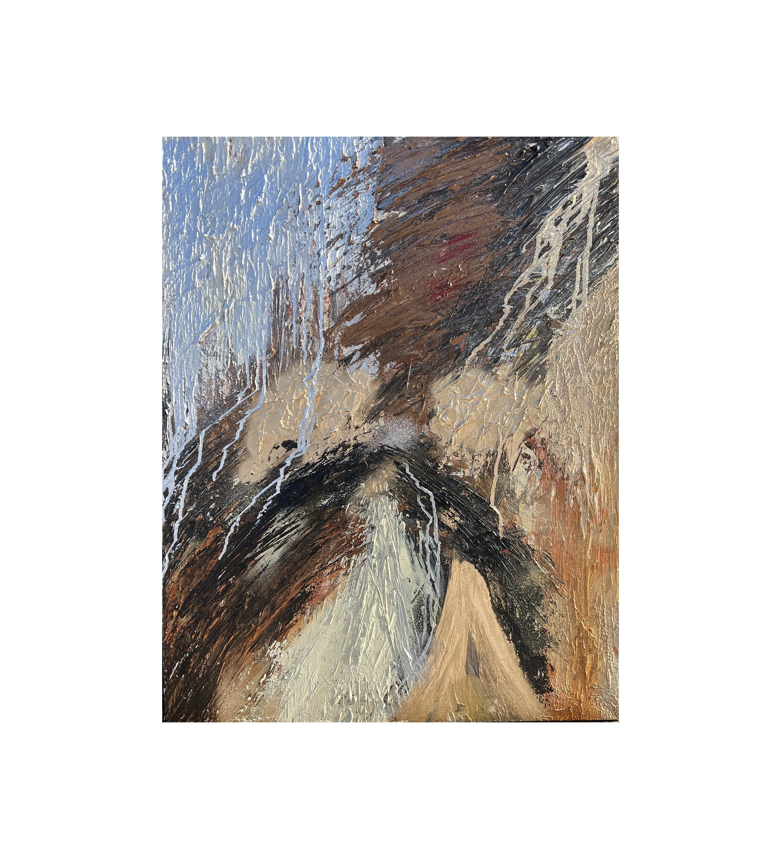 Two Souls, Same Direction 28" x 22"