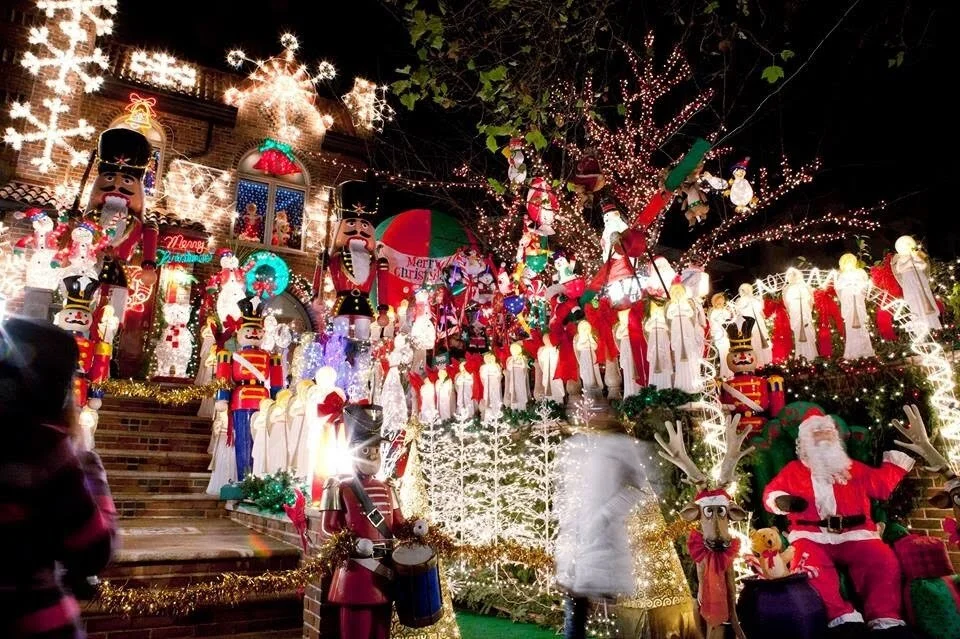 Luces navideñas en Dyker Heights - Navidad en Nueva York