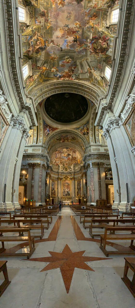Visitar Sant'Ignazio di Loyola y su cúpula falsa: el "trampantojo" de Roma