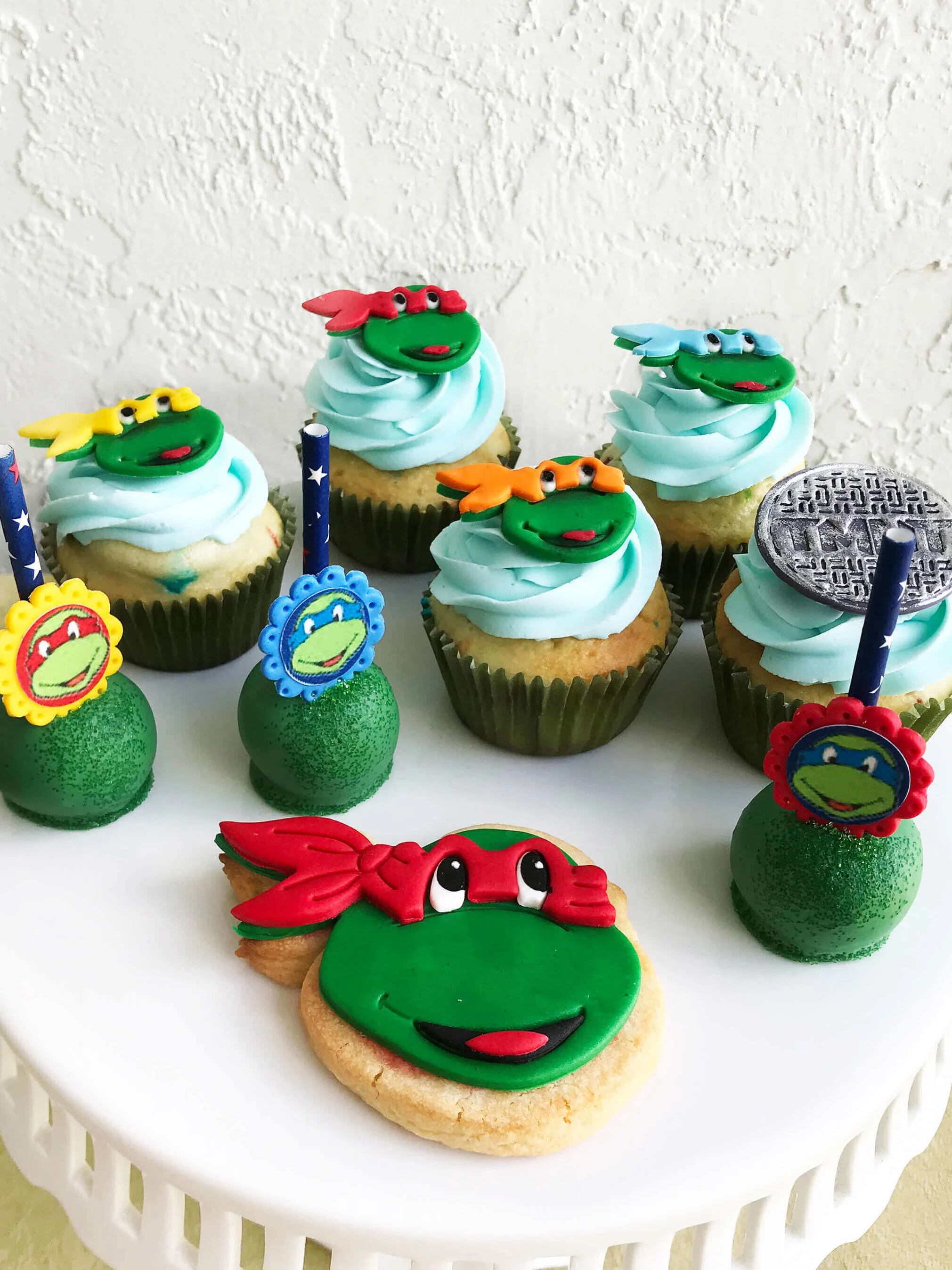 Tortuga ninja cookie