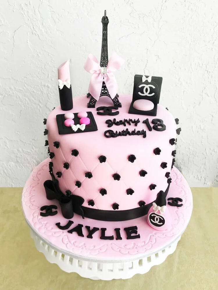Chanel Pink Cake