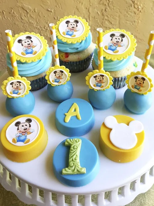 Mickey Baby Cupcakes