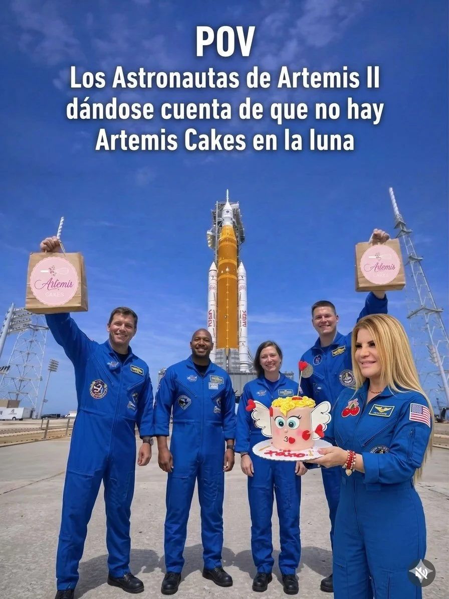 ⚠️ Aviso a la tripulaci&oacute;n (y a mis clientes): No dejen que su evento sea un &ldquo;Error Cr&iacute;tico&rdquo;. Aseguren su pedido con tiempo.
🚀 An&iacute;mate y despeguemos con el sabor m&aacute;s dulce de Florida.