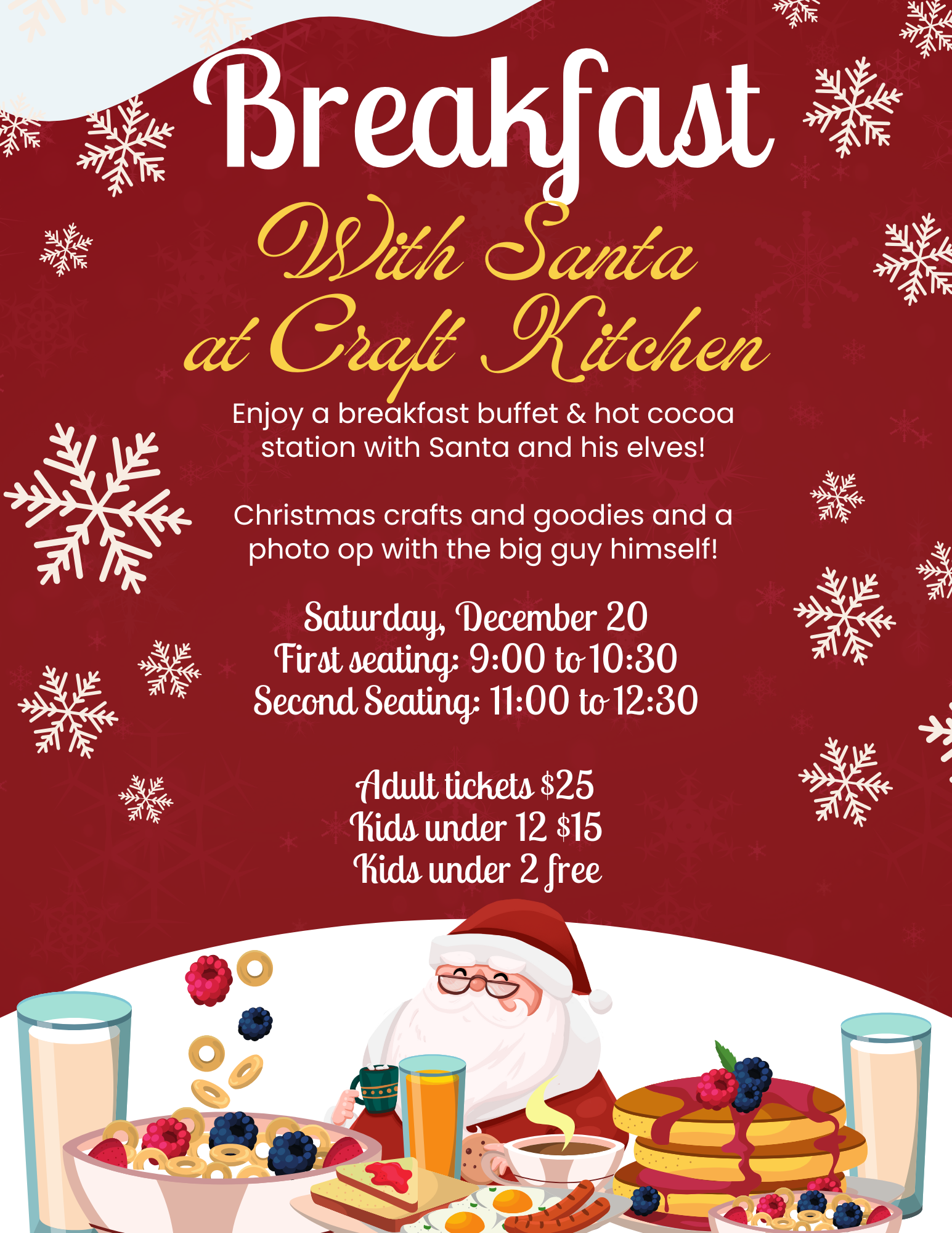 Breakfast with Santa 