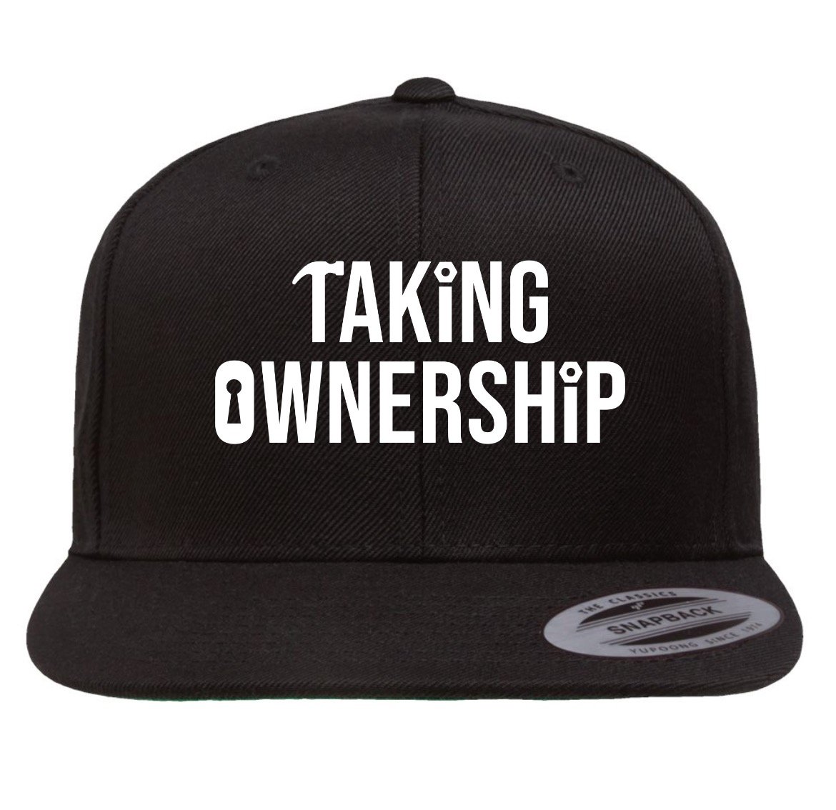 image of plain black baseball cap with TO PDX tshirt