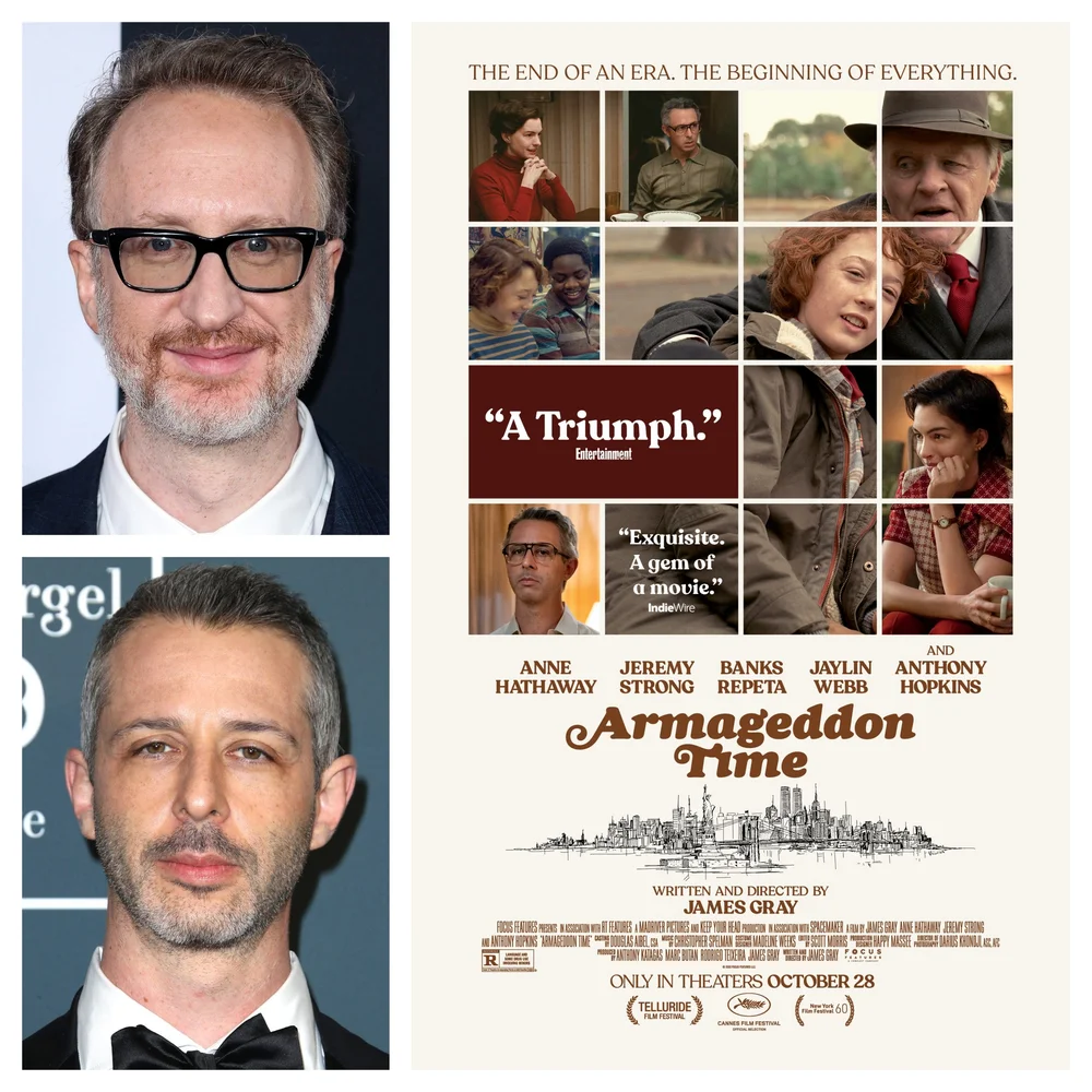 Exclusive: Director James Gray and Jeremy Strong talk Armageddon Time ...