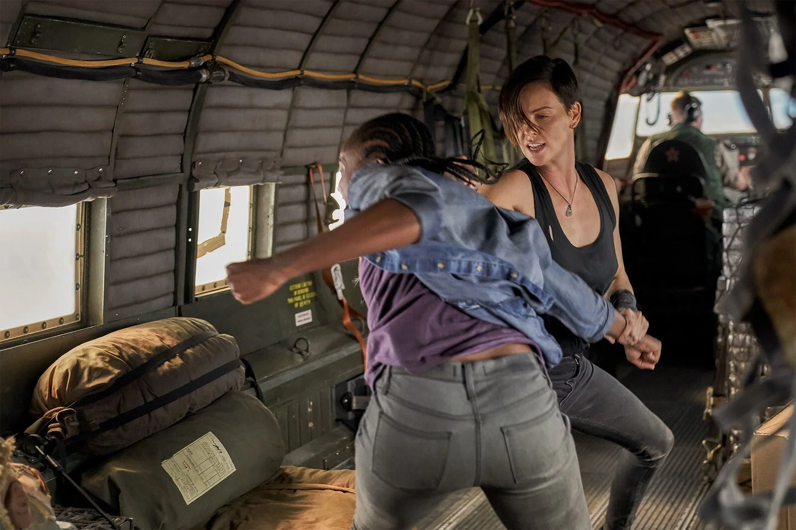 The Old Guard - KiKi Layne and Charlize Theron.jpg