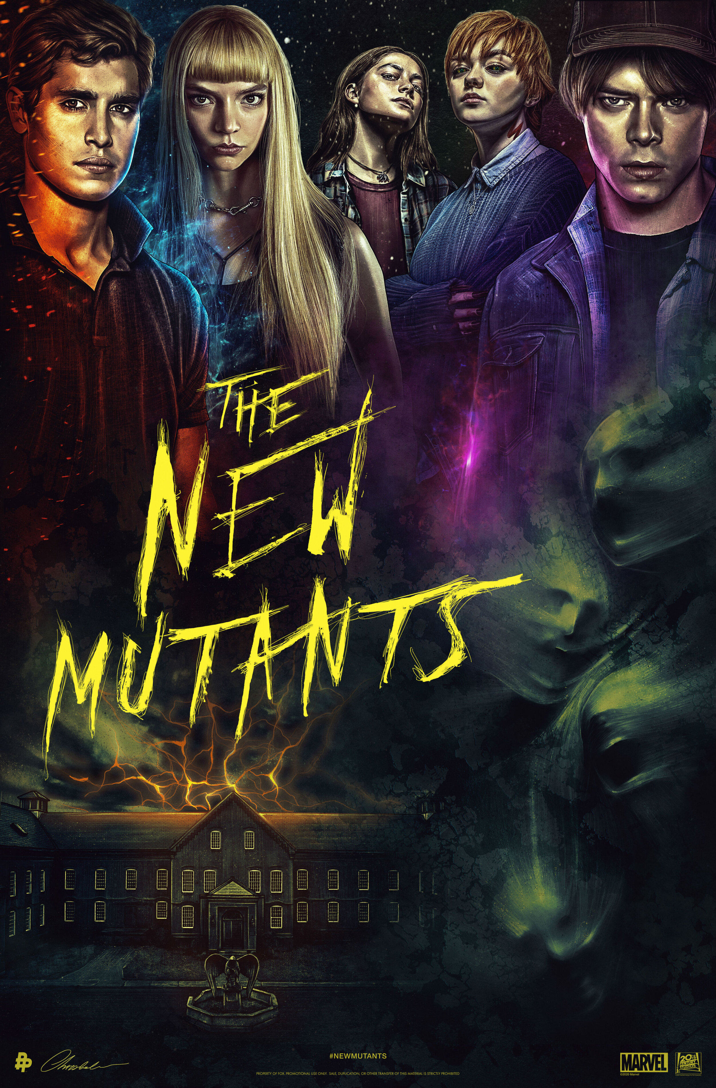 SDCC: 'New Mutants' Releases The Opening Scene, A New Trailer, And 6  Posters 