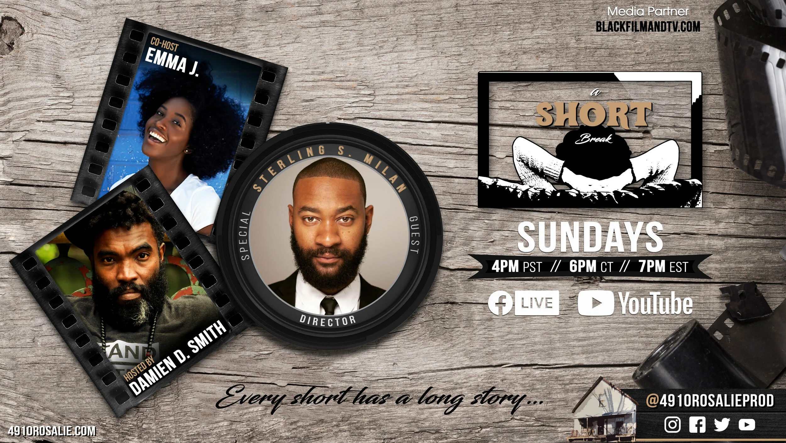 Tune In For ‘A Short Break’ With Director Sterling Milan On Aug. 16