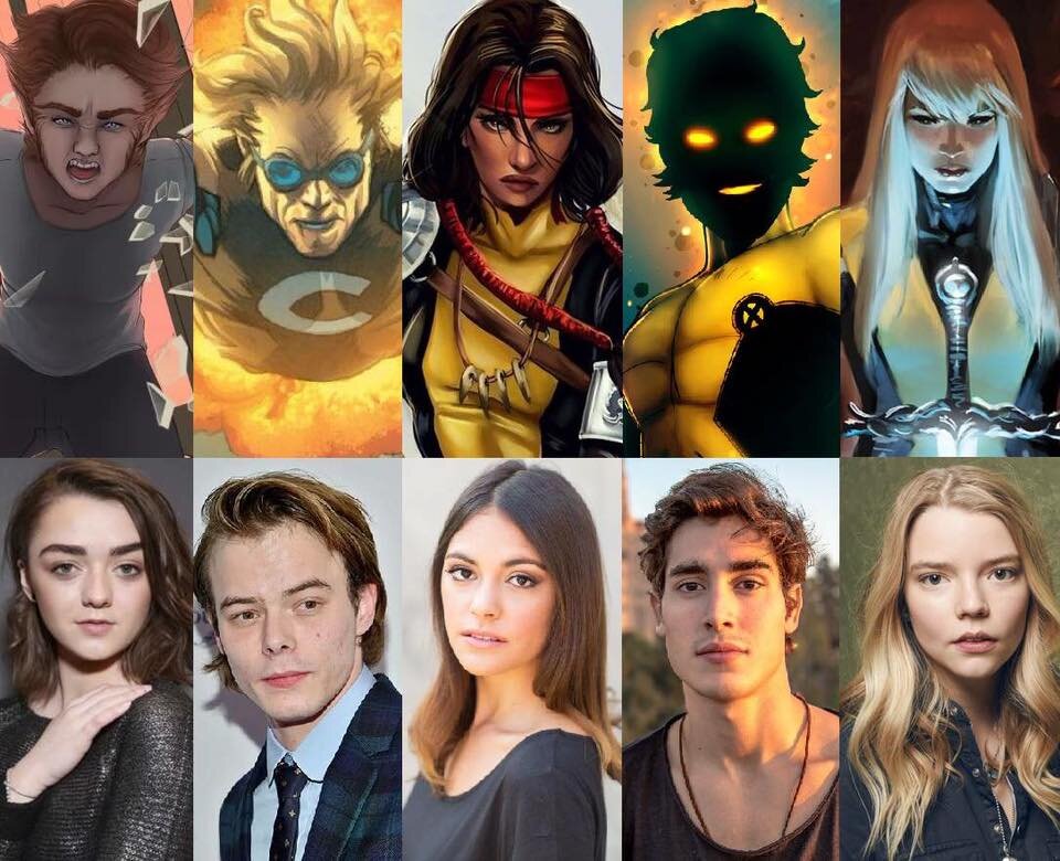 the New Mutants' Cast Vs. the Comic Book Characters