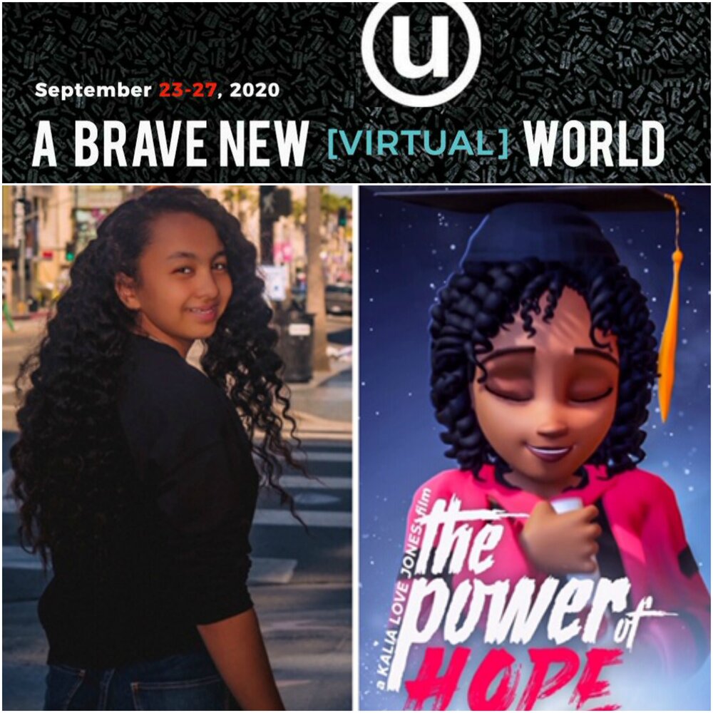 Kalia Jones Animated Short Film 'The Power Of Hope' Premieres At Urbanworld  Film Festival — 