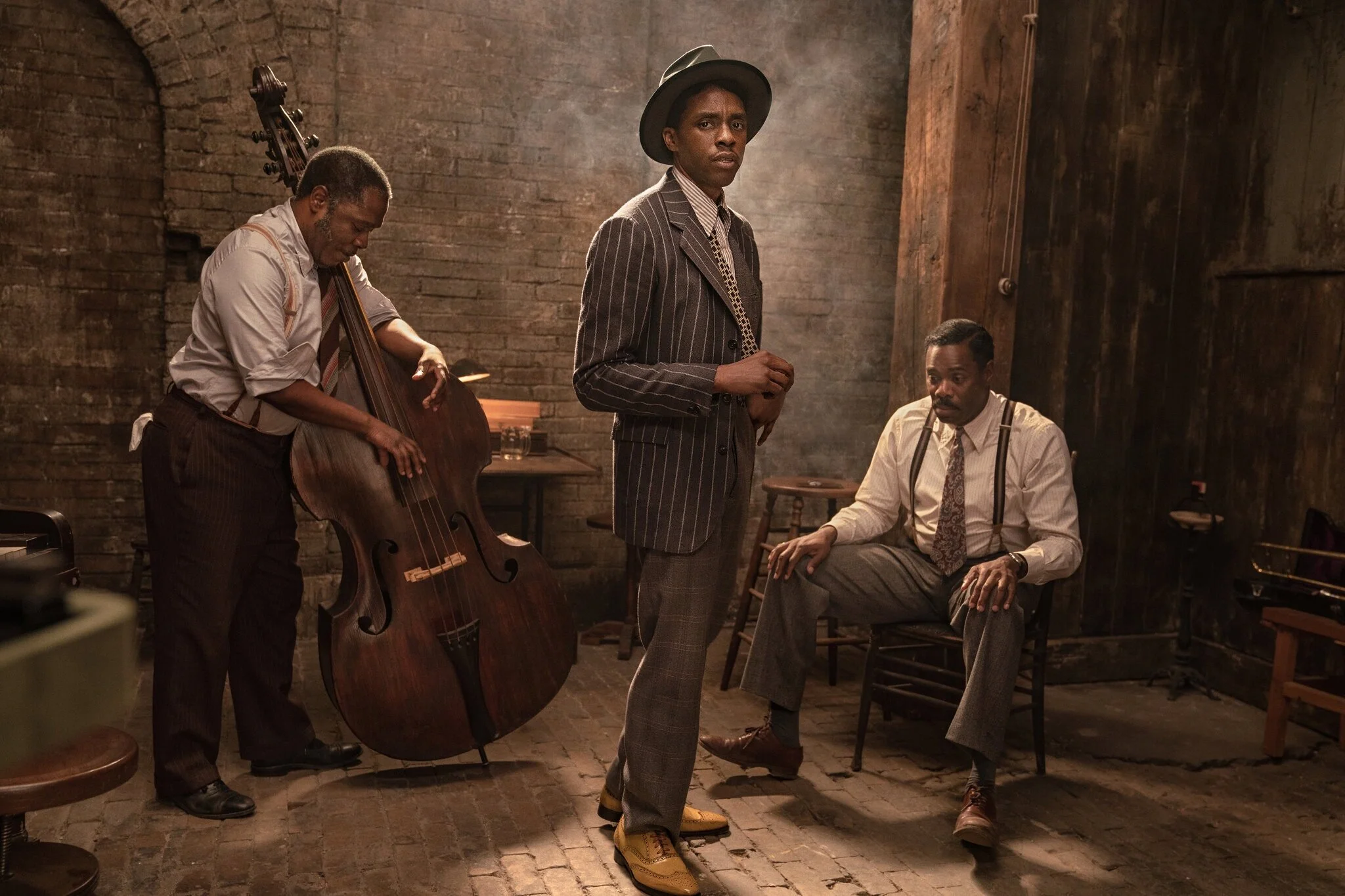 Ma Rainey's Black Bottom - Michael Potts, Chadwick Boseman and Colman Domingo.jpg