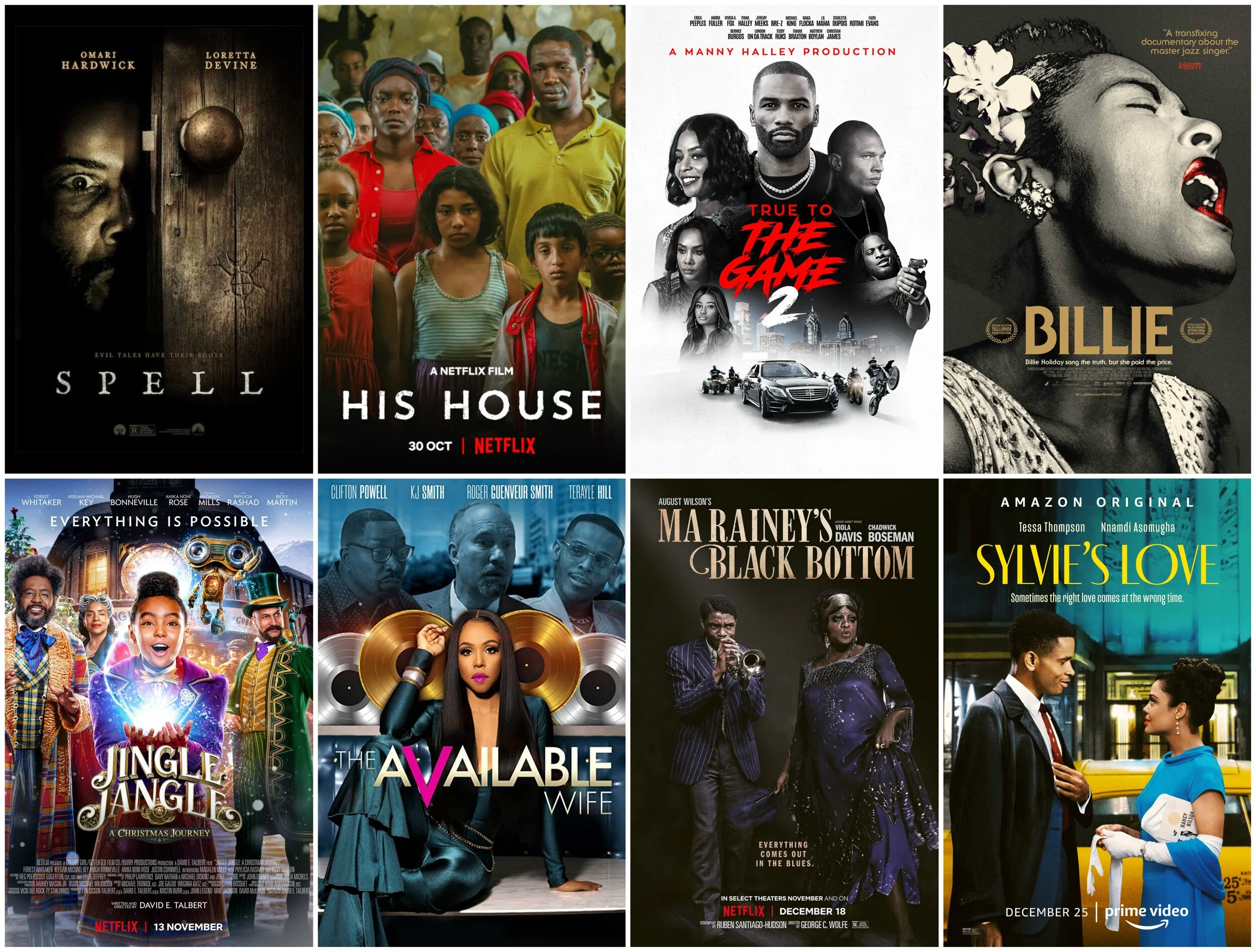 50 Plus Fall/ Winter Films Produced, Directed By Or Featuring Black Talent In Prominent Roles