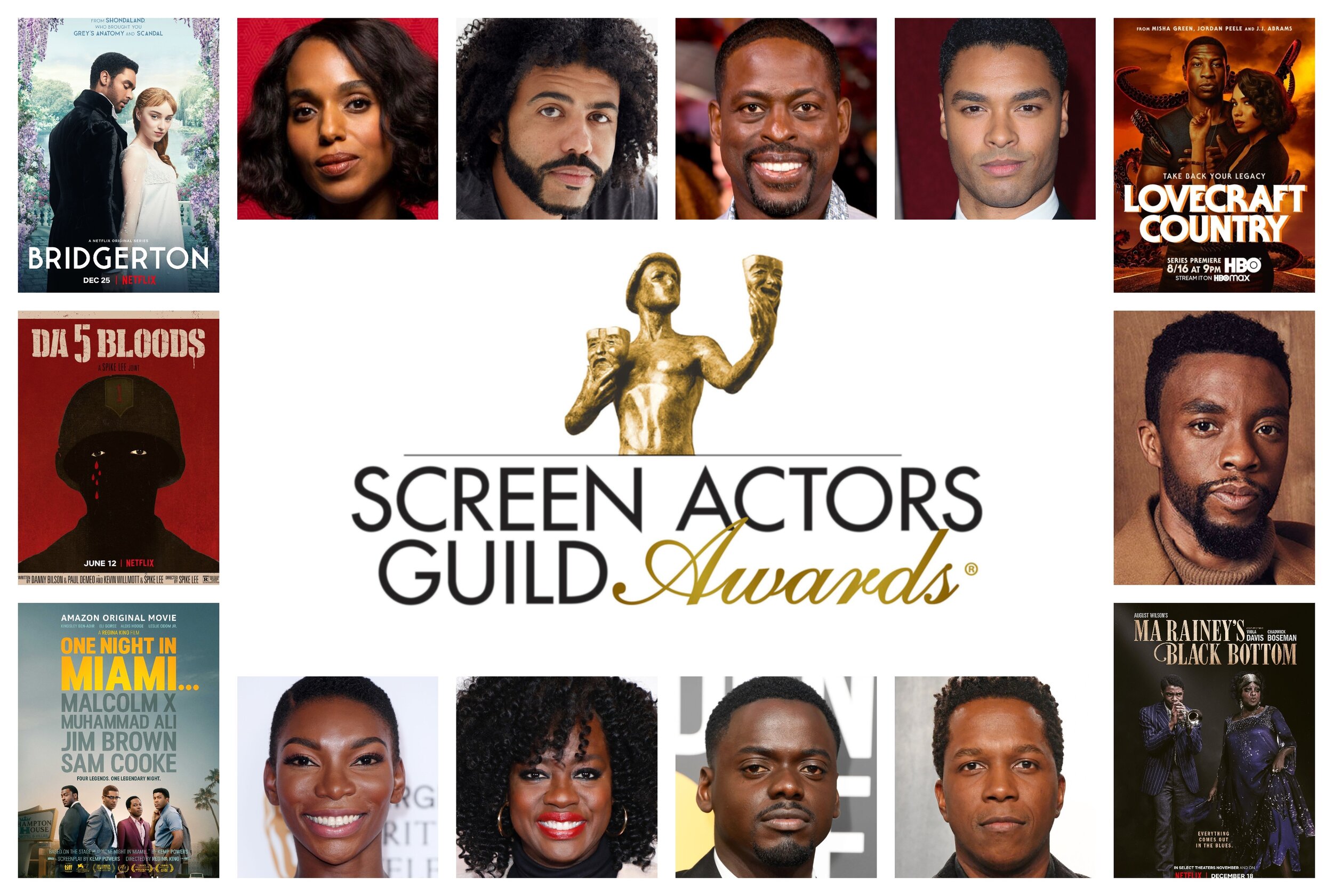 2021 SAG Awards Nominees - The Complete List